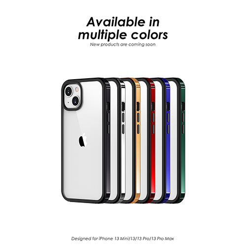 Glänzend Metal Grenz Mat TPU Telefon